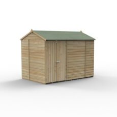 5013053198100 1 Beckwood 10x6 Reverse Apex Shed No Windows Double Door with Installation.jpg